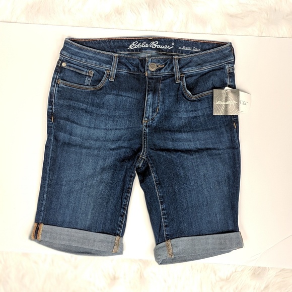 eddie bauer jean shorts